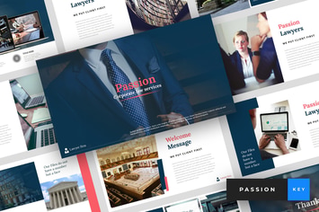 Passion - Lawyer Keynote Template