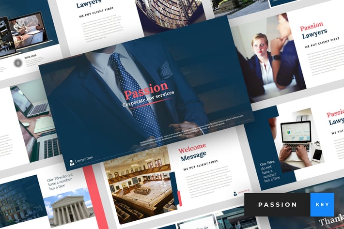 Passion - Lawyer Keynote Template
