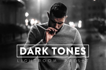 10 Dark Tones Lightroom Presets