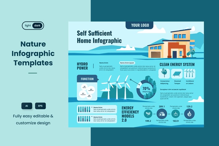 Infographic Template for Ecology & Nature 03
