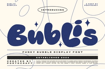 Bublis Funky Display
