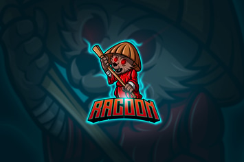 Racoon - Mascot & Esport Logo