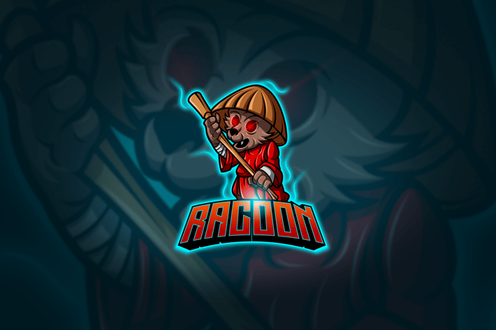 Racoon - Mascot & Esport Logo