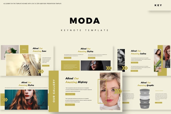 Moda - Keynote Template
