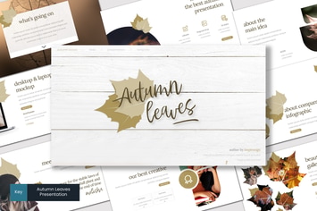 Autumn Leaves - Keynote Template