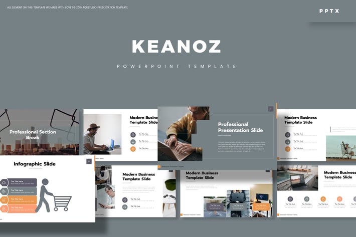 Keanoz - Powerpoint Template