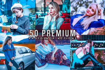 30 Premium Skin Photoshop Actions