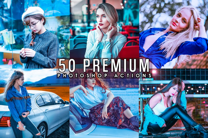 30 Premium Skin Photoshop Actions