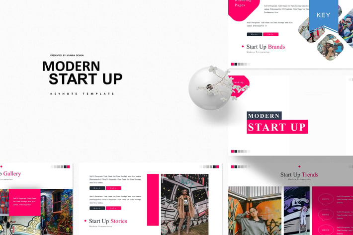 Modern Start Up | Keynote Template