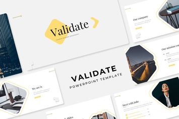 Validate - Power Point Template