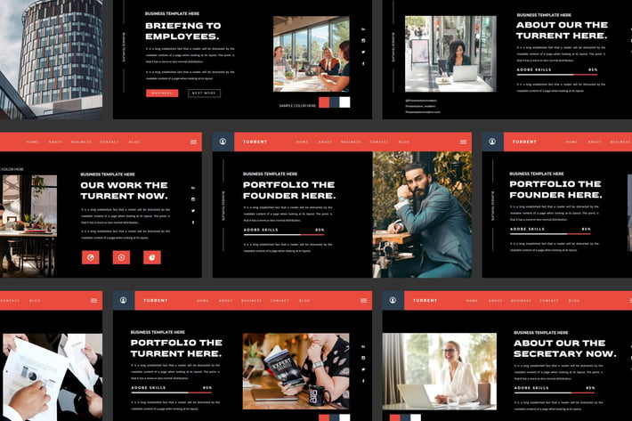 TURRENT Powerpoint Template