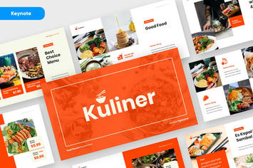 KULINER - Food Business Keynote Template