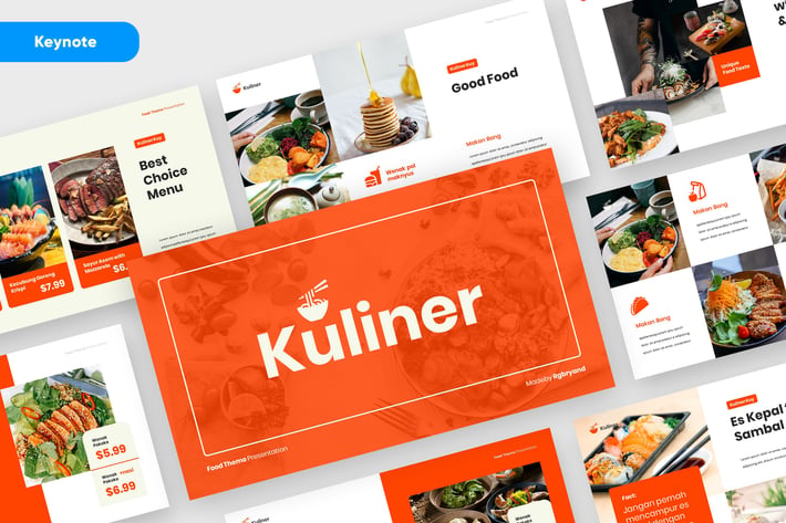 KULINER - Food Business Keynote Template