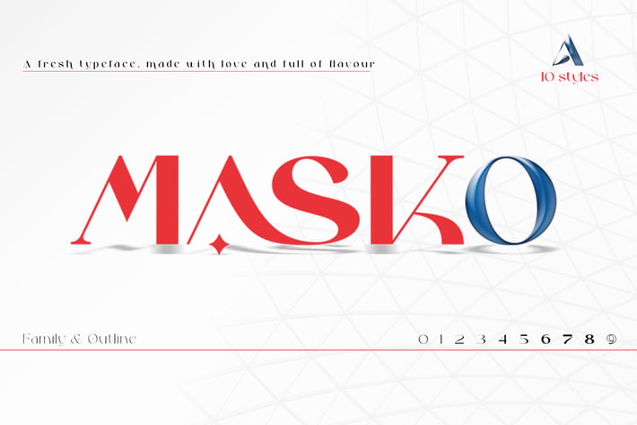 Masko font family