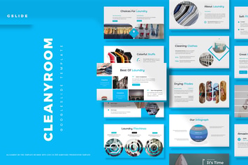 Cleany Room - Google Slides Template