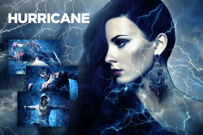 Hurricane Photoshop Action CS2+