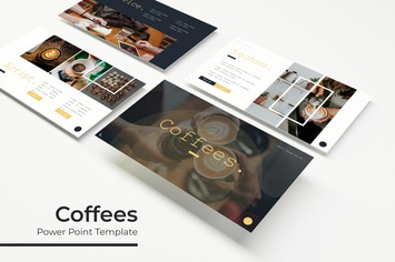Coffees - PowerPoint Template
