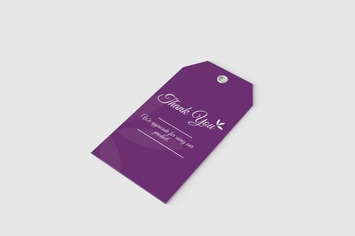 Label Tag Mockup