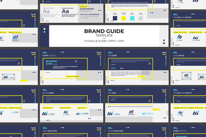 Google Slides Brand Guidelines Template