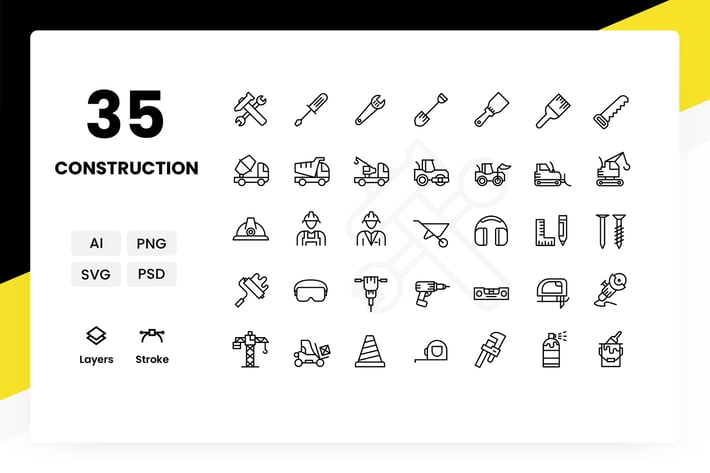 Construction - Icons Pack