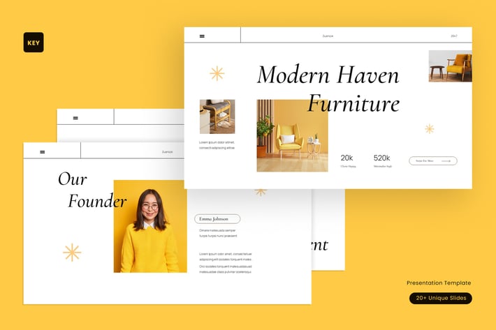 White Yellow Modern Minimalist Business Plan | 002