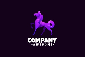Coloring Horse Logo