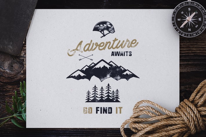 Vintage Outdoor Activity Labels / Logo Templates