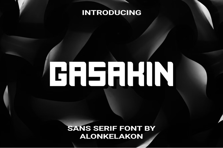 Gasakin Font