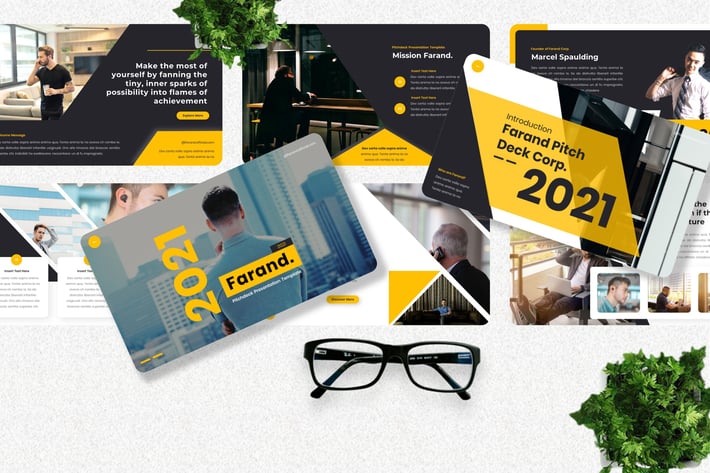 Farand - Pitch Deck Powerpoint Template