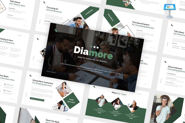 Diamore - Business Consulting Keynote Template