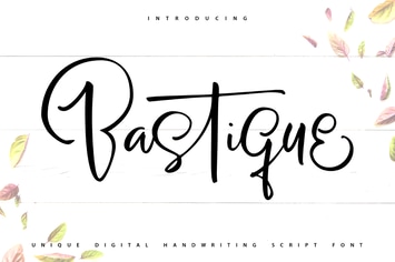 Bastique | Unique Handwriting Script Font