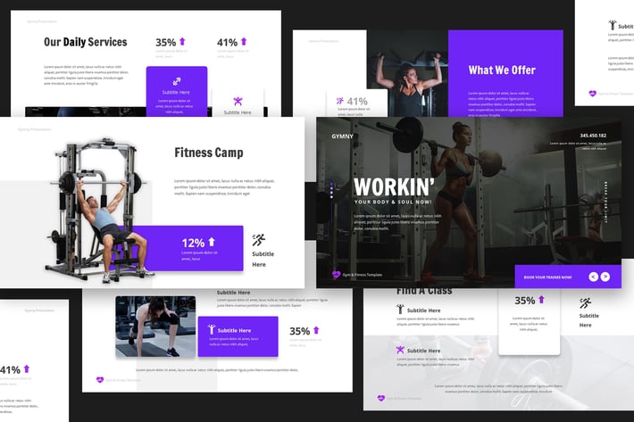 Gym & Fitness Keynote Presentation