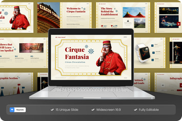 Cirque Fantasia - Circus Keynote Template
