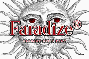 Faradize - Elegant Serif Font