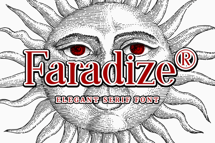 Faradize - Elegant Serif Font