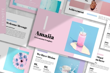 Amaiia - Creative Keynote Template