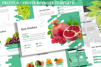 Fructus - Fruits Keynote Template