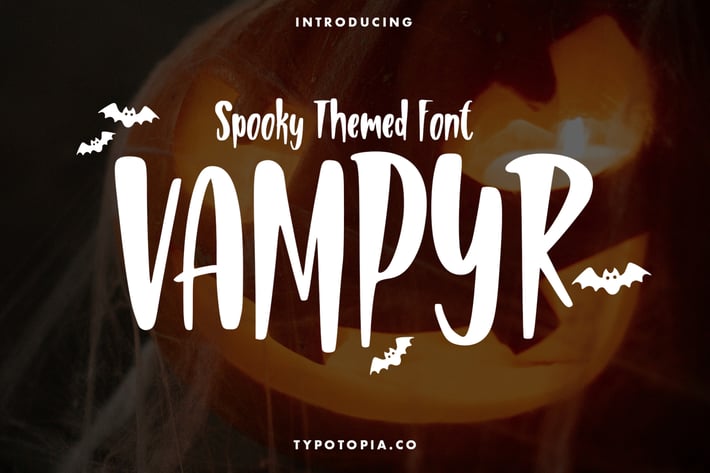 Vampyr Spooky Themed Font