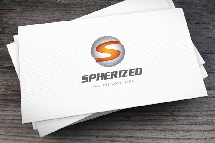 Spherized Letter S Logo Template