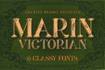 Marin - Victorian Font