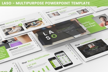 Laso - Multipurpose Powerpoint Template