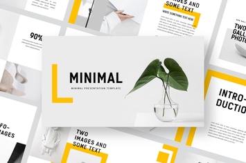 Minimal - Keynote template