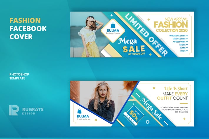 Fashion R9 Facebook Cover Template