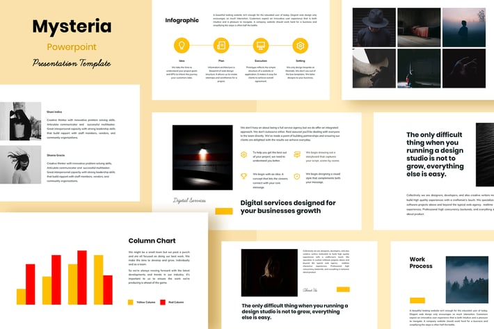 Mysteria - Powerpoint Presentation Template