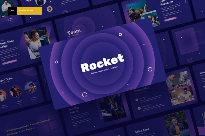 Rocket - Startup Google Slides Presentation