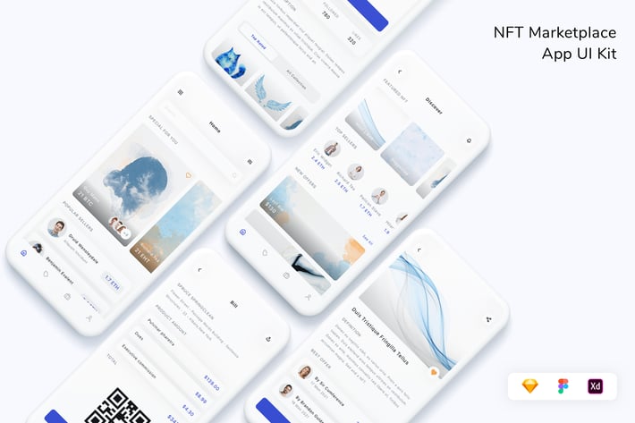 NFT Marketplace App UI Kit