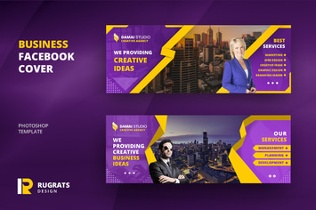 Business R1 Facebook Cover Template