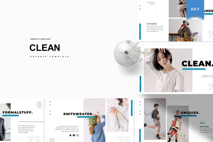 Clean | Keynote Template