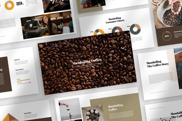 Mandailing Coffee Keynote Template