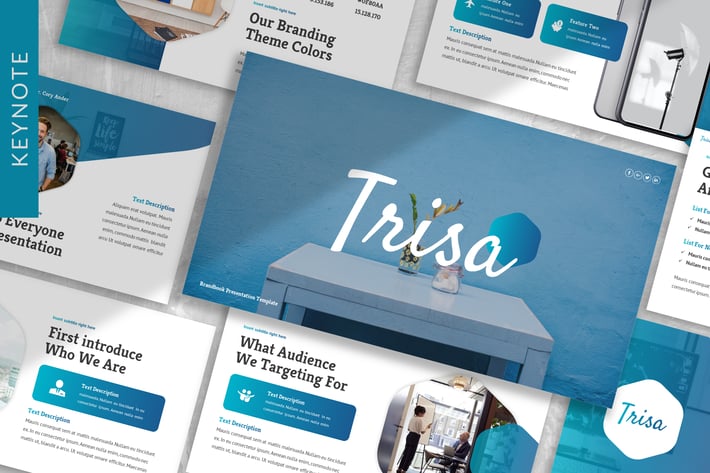 Trisa - Business Keynote Template